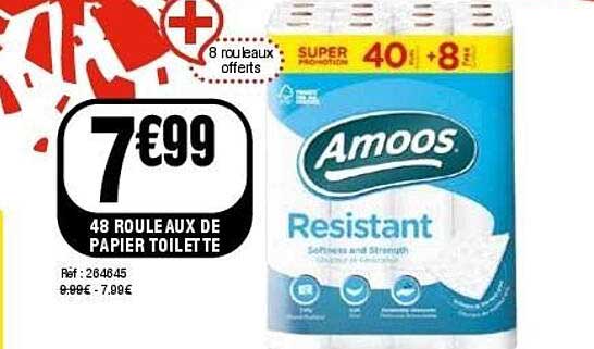 48 ROULEAUX DE PAPIER TOILETTE