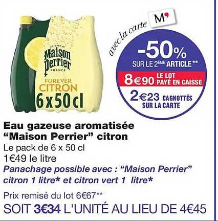 -50% SUR LE 2E ARTICLE**