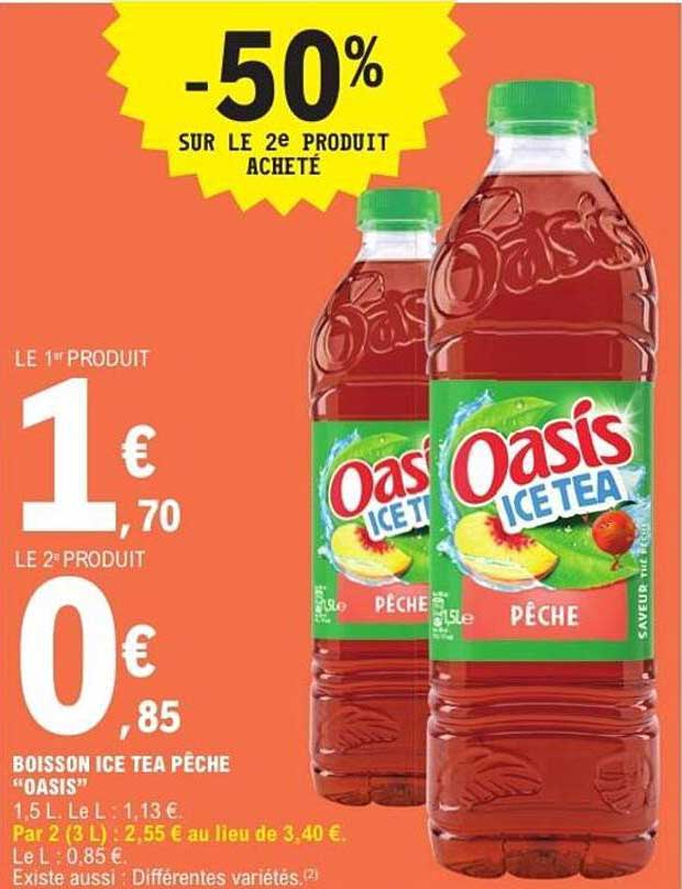 -50% SUR LE 2e PRODUIT ACHETÉ