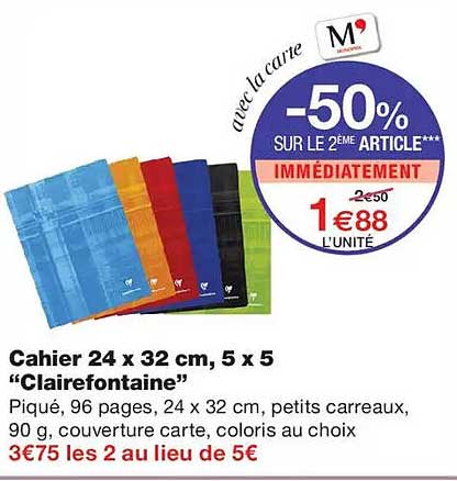 -50% SUR LE 2ÈME ARTICLE*** IMMÉDIATEMENT