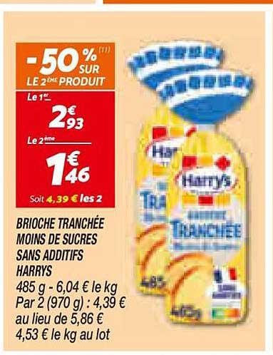 -50% SUR LE 2ème PRODUIT