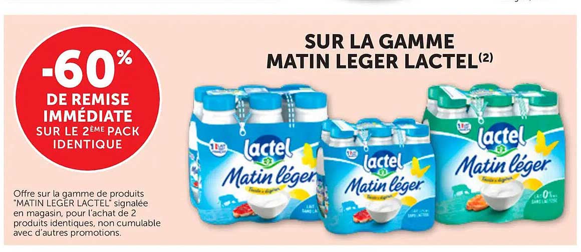 -60% DE REMISE IMMÉDIATE SUR LE 2ÈME PACK IDENTIQUE
