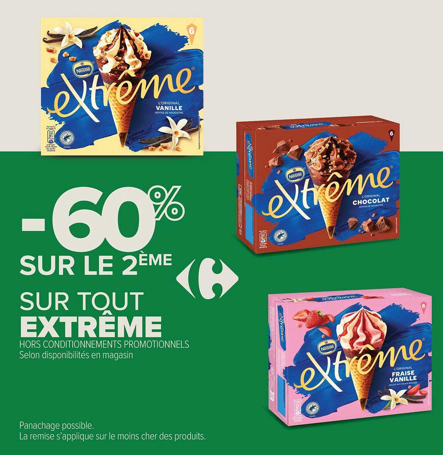 -60% SUR LE 2ÈME SUR TOUT EXTRÊME