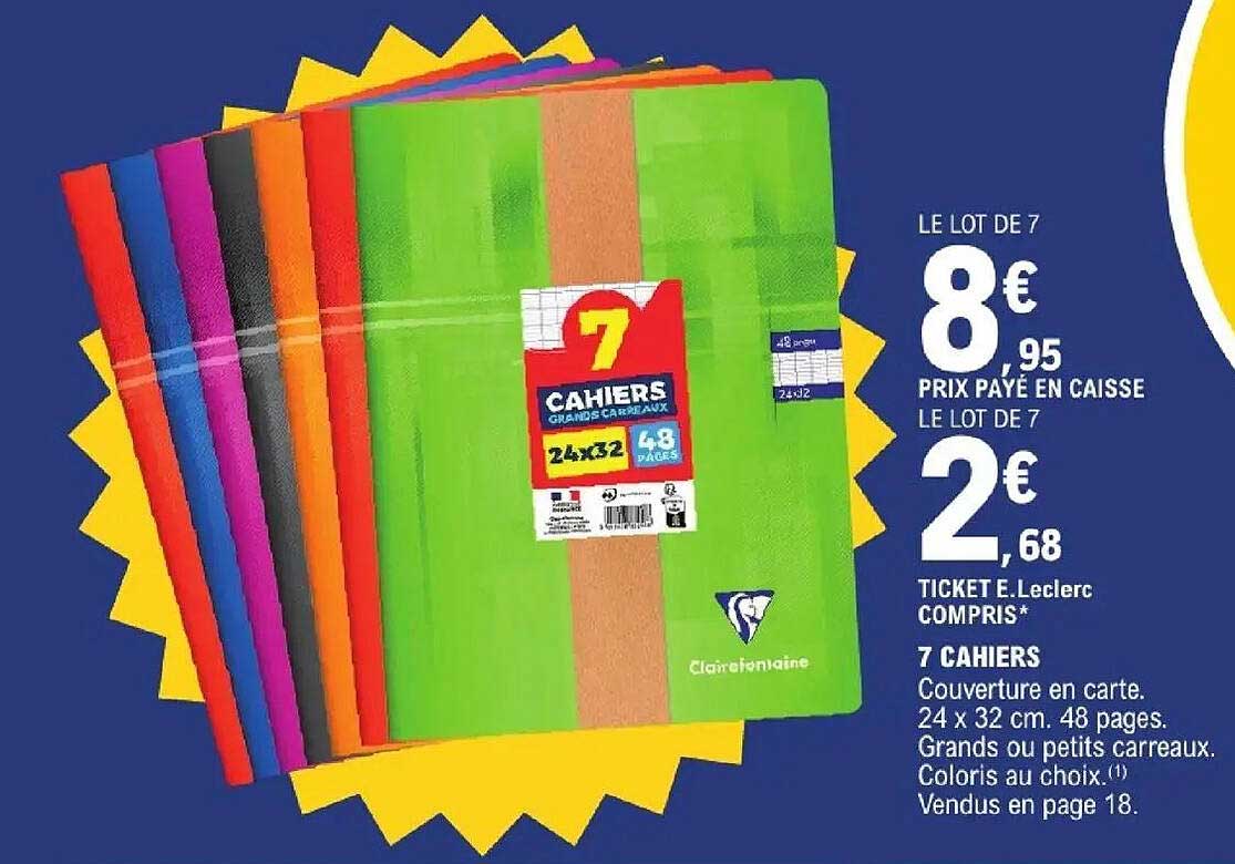 7 CAHIERS