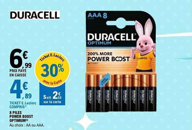 8 PILES POWER BOOST OPTIMUM