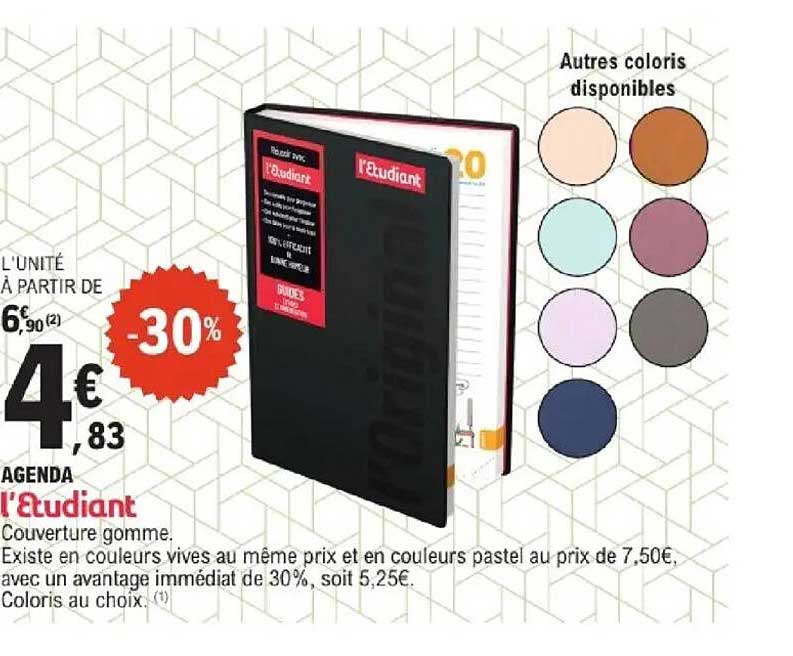 AGENDA l'Etudiant