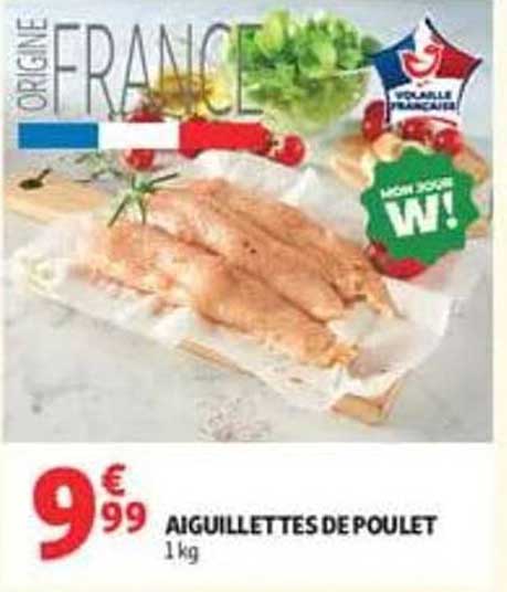 Aiguillettes de poulet 1 kg