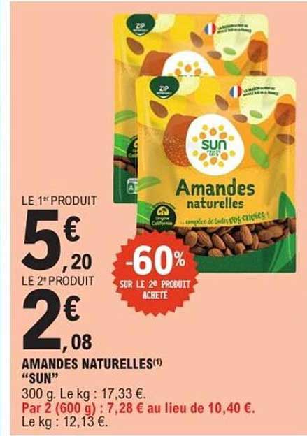 AMANDES NATURELLES “SUN”