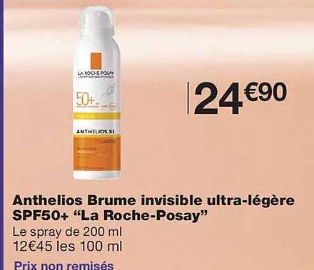 Anthelios Brume invisible ultra-légère SPF50+ “La Roche-Posay”