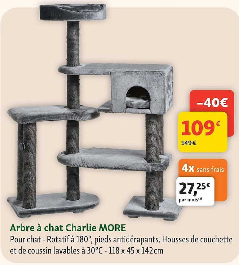Arbre à chat Charlie MORE