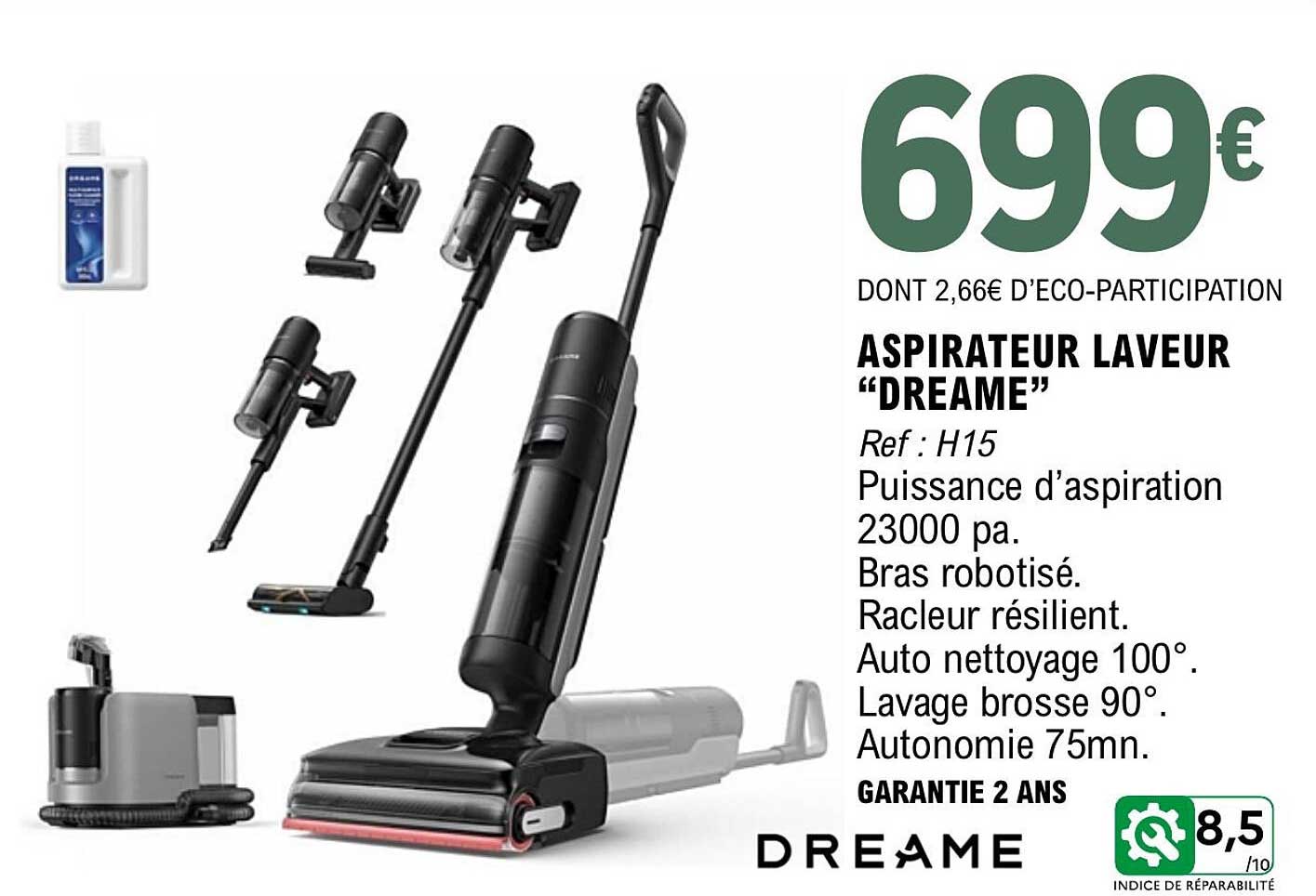 ASPIRATEUR LAVEUR “DREAME”