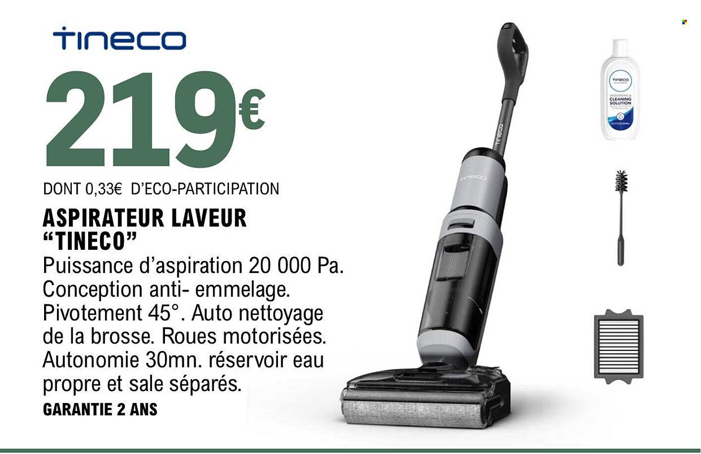 ASPIRATEUR LAVEUR “TINECO”