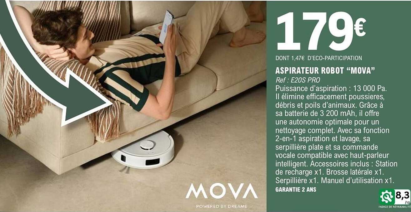 ASPIRATEUR ROBOT “MOVA”