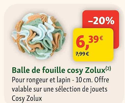 Balle de fouille cosy Zolux(2)