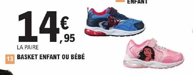 BASKET ENFANT OU BÉBÉ