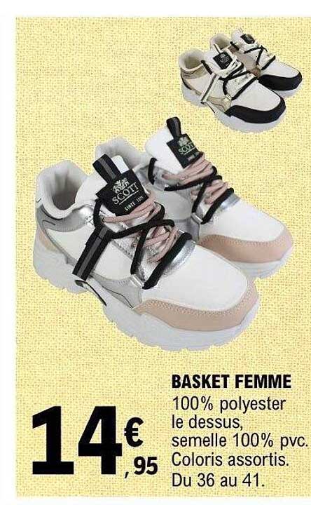 BASKET FEMME