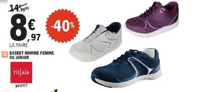 BASKET HOMME FEMME OU JUNIOR