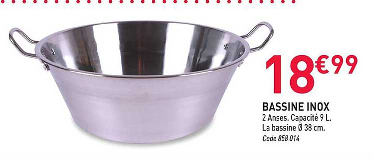 BASSINE INOX