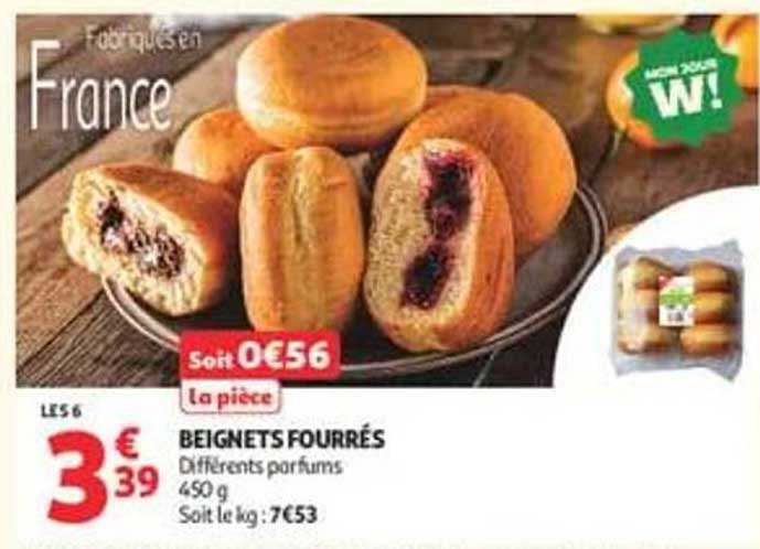BEIGNETS FOURRÉS