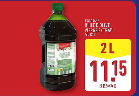 BELLASAN HUILE D'OLIVE VIERGE EXTRA
