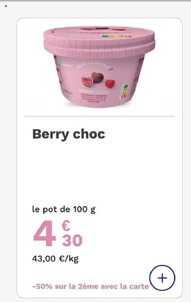 Berry choc