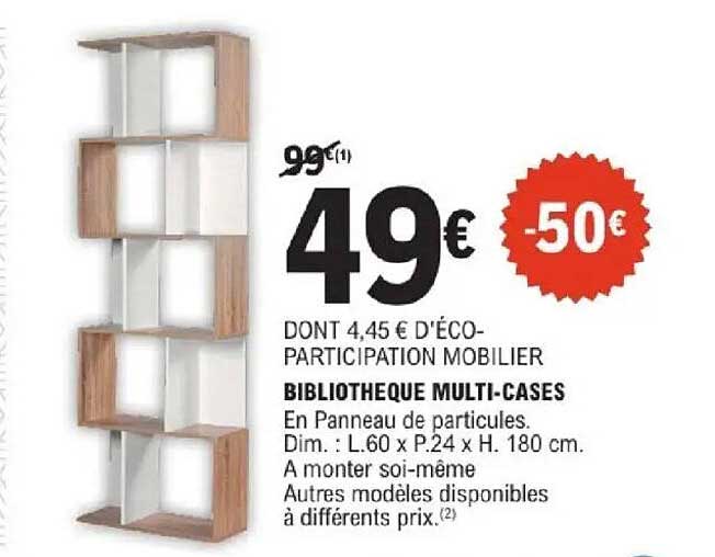 BIBLIOTHEQUE MULTI-CASES