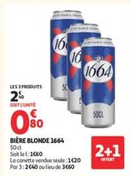 BIÈRE BLONDE 1664