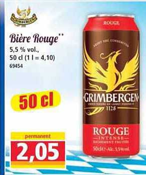 Bière Rouge**