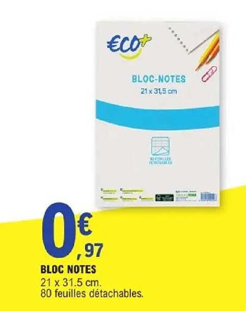BLOC NOTES