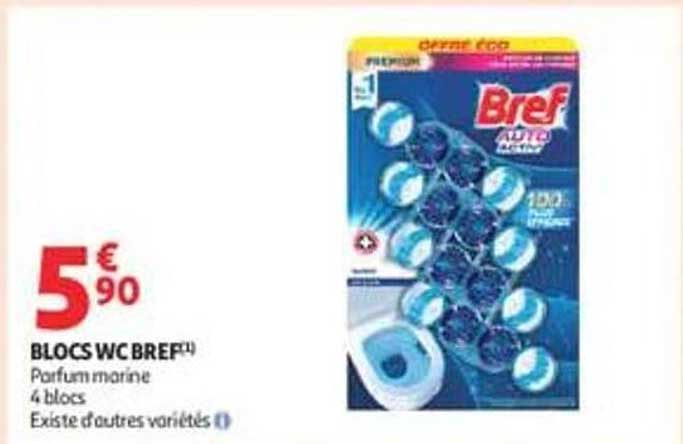 BLOCS WC BREF™ Parfummarine 4 blocs
