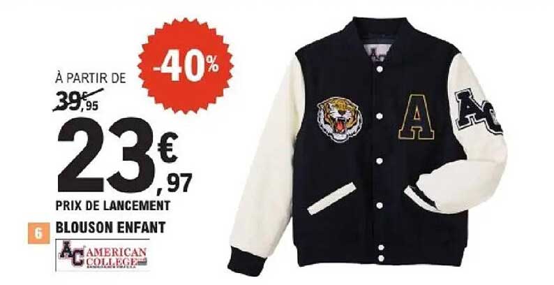 BLOUSON ENFANT