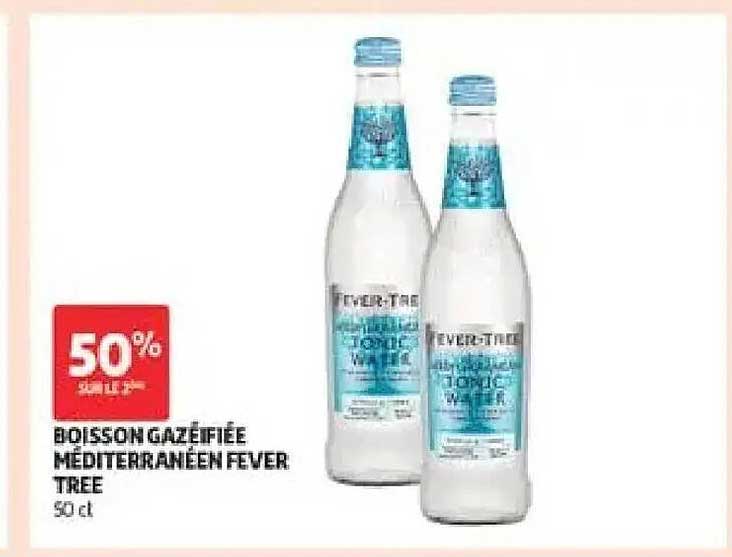 BOISSON GAZÉIFIÉE MÉDITERRANÉEN FEVER TREE 50 cl