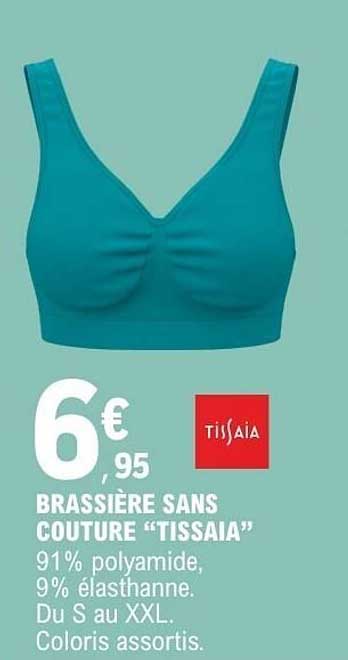 BRASSIÈRE SANS COUTURE “TISSAIA”