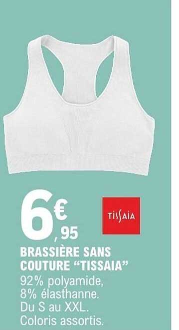 BRASSIÈRE SANS COUTURE “TISSAIA”