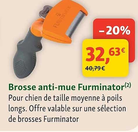 Brosse anti-mue Furminator(2)