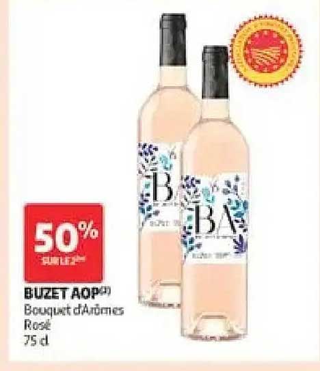 BUZET AOP Bouqu. d’Arômes Rosé 75 cl