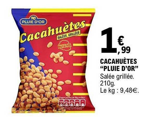CACAHUETES “PLUIE D’OR”