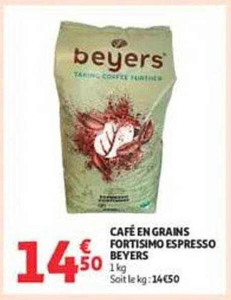 CAFÉ EN GRAINS FORTISIMO ESPRESSO BEYERS
