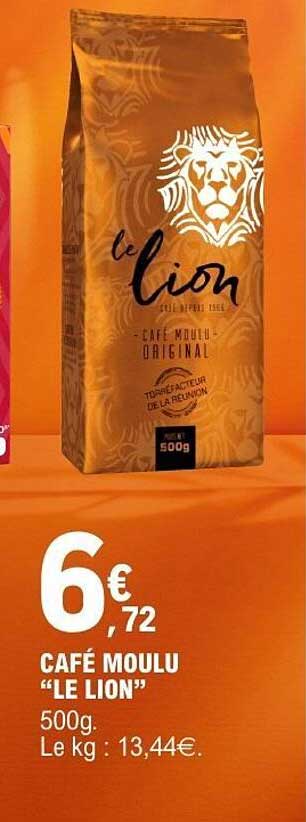CAFÉ MOULU "LE LION" 500g
