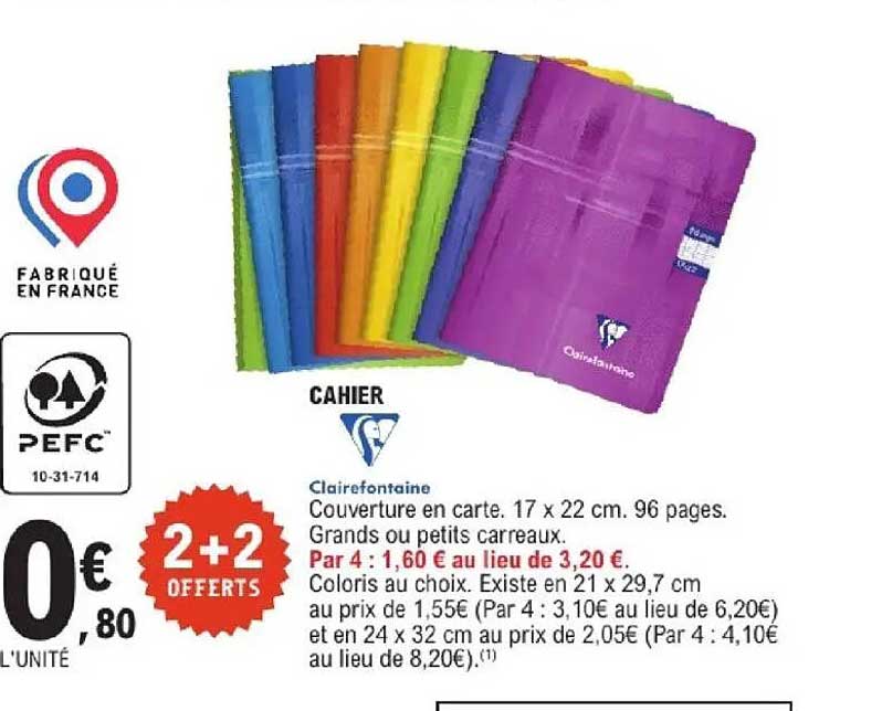 Cahier Clairefontaine