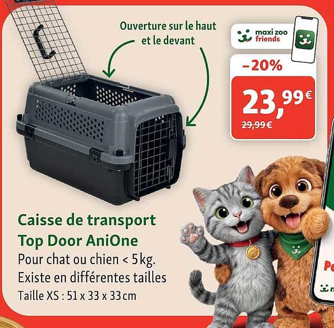 Caisse de transport Top Door AniOne