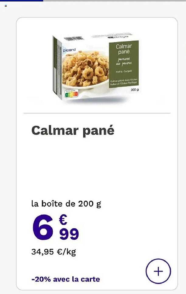 Calmar pané