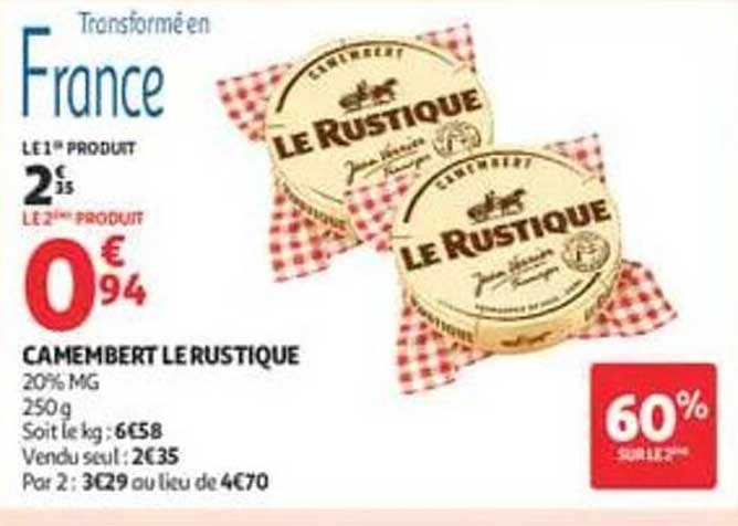 CAMEMBERT LE RUSTIQUE