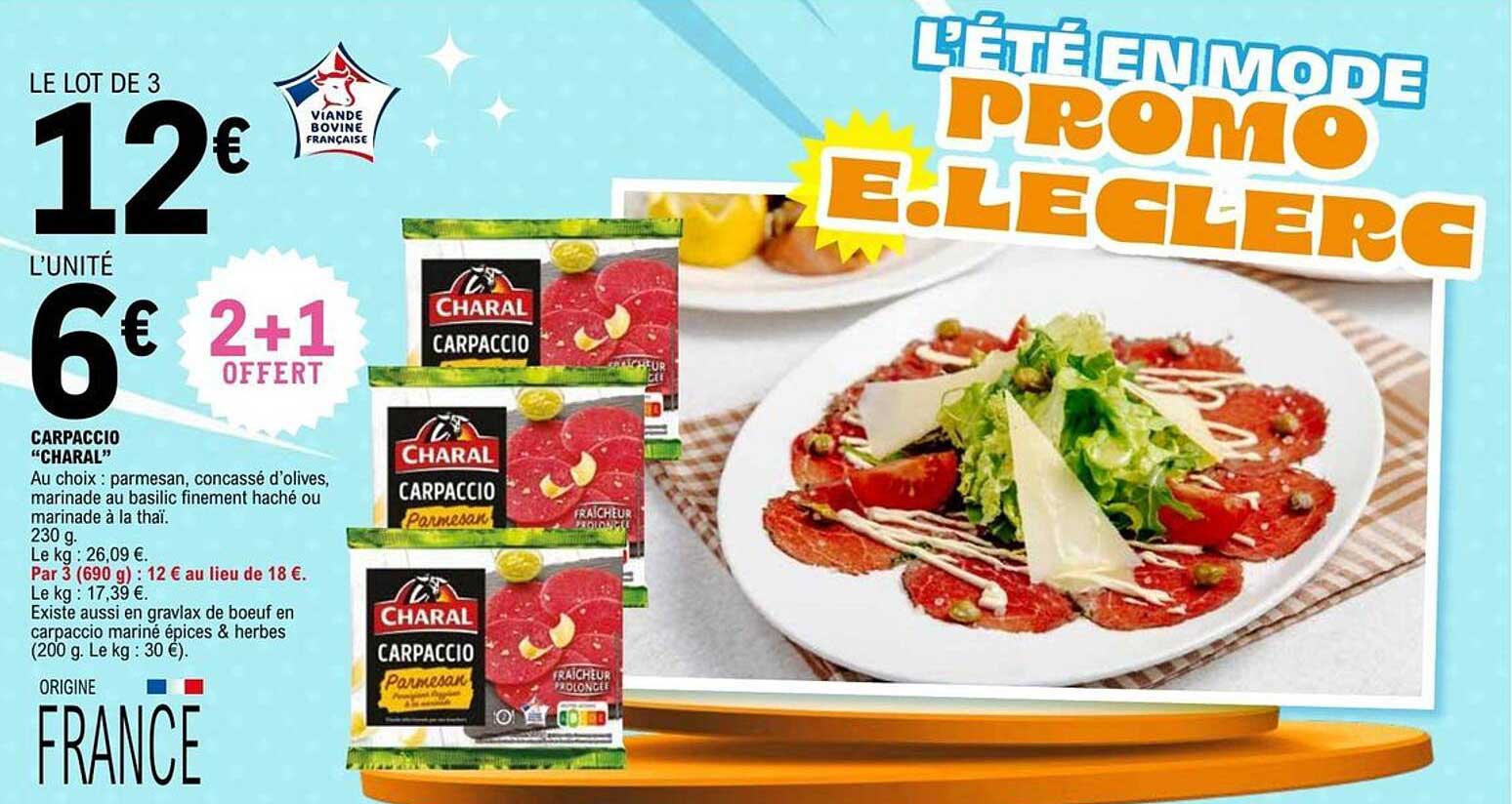 CARPACCIO "CHARAL"