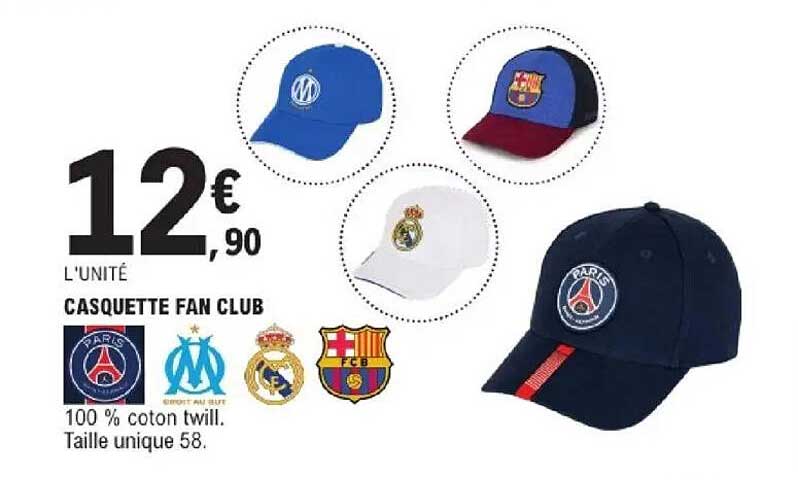 CASQUETTE FAN CLUB