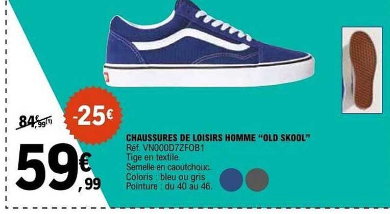 CHAUSSURES DE LOISIRS HOMME “OLD SKOOL”