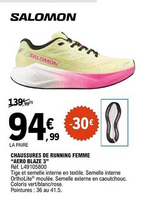 CHAUSSURES DE RUNNING FEMME “AERO BLAZE 3”