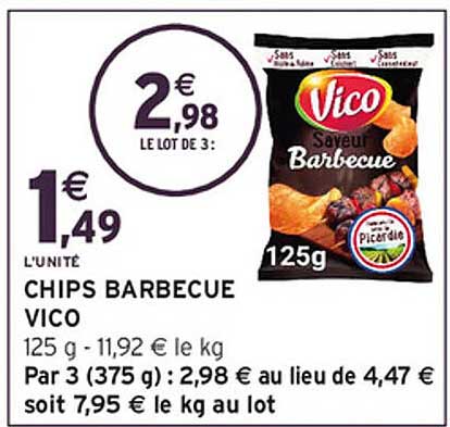 CHIPS BARBECUE VICO