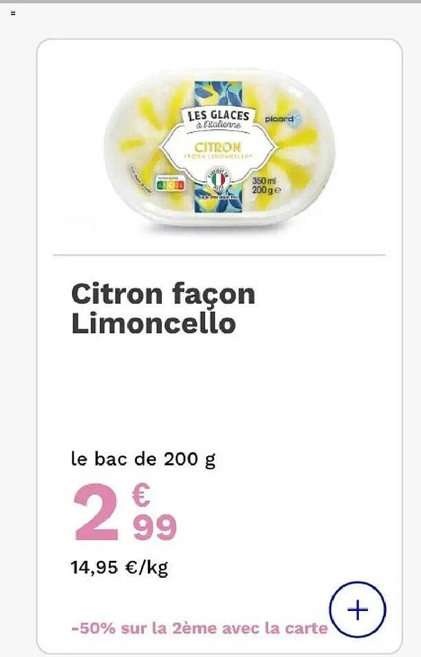 Citron façon Limoncello