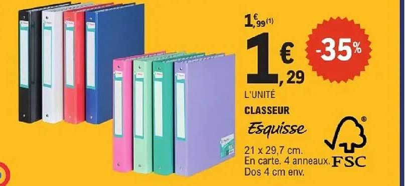 CLASSEUR Esquisse